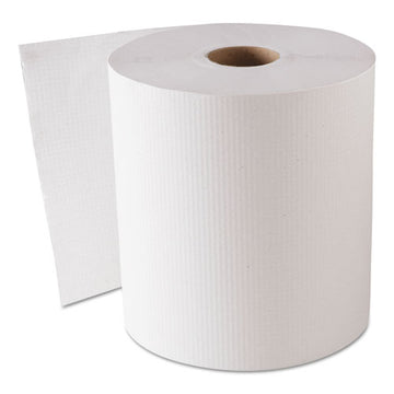 GEN Hardwound Roll Towels, White, 8" X 800 Ft, 6 Rolls-carton freeshipping - TVN Wholesale